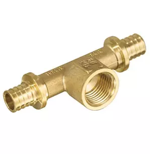 Тройник аксиальный 16х1/2" ВН TIM