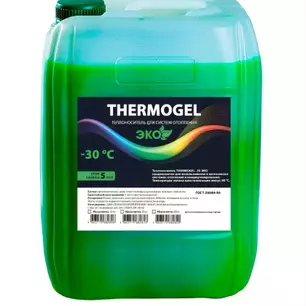 Теплоноситель 30кг -30 т.м. THERMOGEL (Пропиленгликоль) зеленый