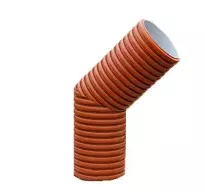 Отвод 45гр. ПП сварной DN/OD 160 SN8 ИКАПЛАСТ