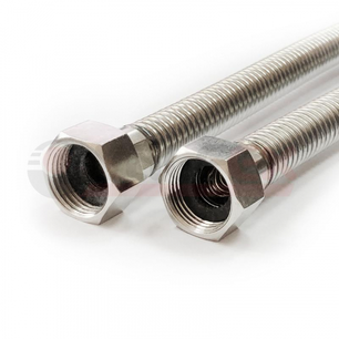 Подводка гибкая для ГАЗА Valfex сильфонная, НЕРЖАВЕЮЩАЯ СТАЛЬ 1/2", г/г,2 м (10/1)