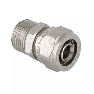 Соединитель обжимной НР 20 х 1/2"  VALTEC