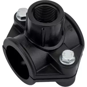 ПЭ Седелка  32 - 1/2" ПНД болтовая VALFEX (60/1)