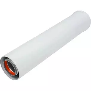 Удлинение коаксиальное d 60/100  L 1000 мм универсальное Grey Silk