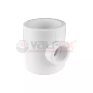 П Тройник переходной  75 х 63 х 75  (16/2)  Valfex БЕЛЫЙ