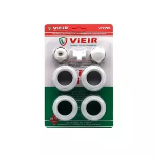 Комплект для монтажа радиатора  3/4"  VIEIR  без кронштейнов  (50шт) VR7В