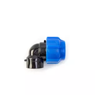 ПЭ Отвод ПНД 20х1/2" ВР компрессионный SPEKTR