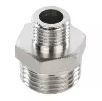 Ниппель переходной 11/2"х1"  нар-нар  никель  VIEIR  (60/5шт)