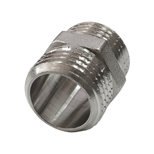 Ниппель 1 1/4"  нар-нар  никель  VALFEX  (60/10)