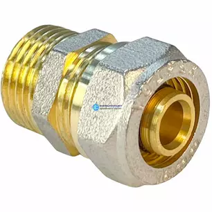 Соединитель обжимной НР 26 х 3/4"  VALFEX  (140/10)