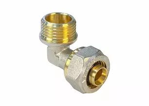 Угольник обжимной  НР 20 х 1/2"  VALFEX