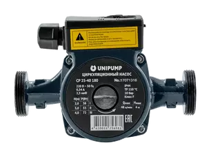 Насос циркуляционный  25/60-180 мм Unipump