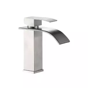 Смеситель для раковины, нерж.сталь VALFEX  Sirius Chrome (10)