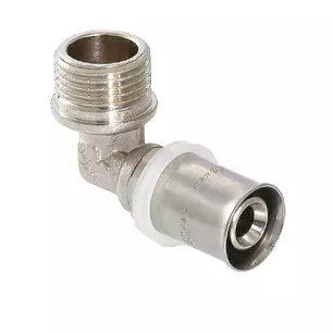 Угольник пресс с переходом на нар. р. VALTEC 20х3/4"