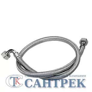 Шланг заливной в стальной оплетке 1.5 м Россия